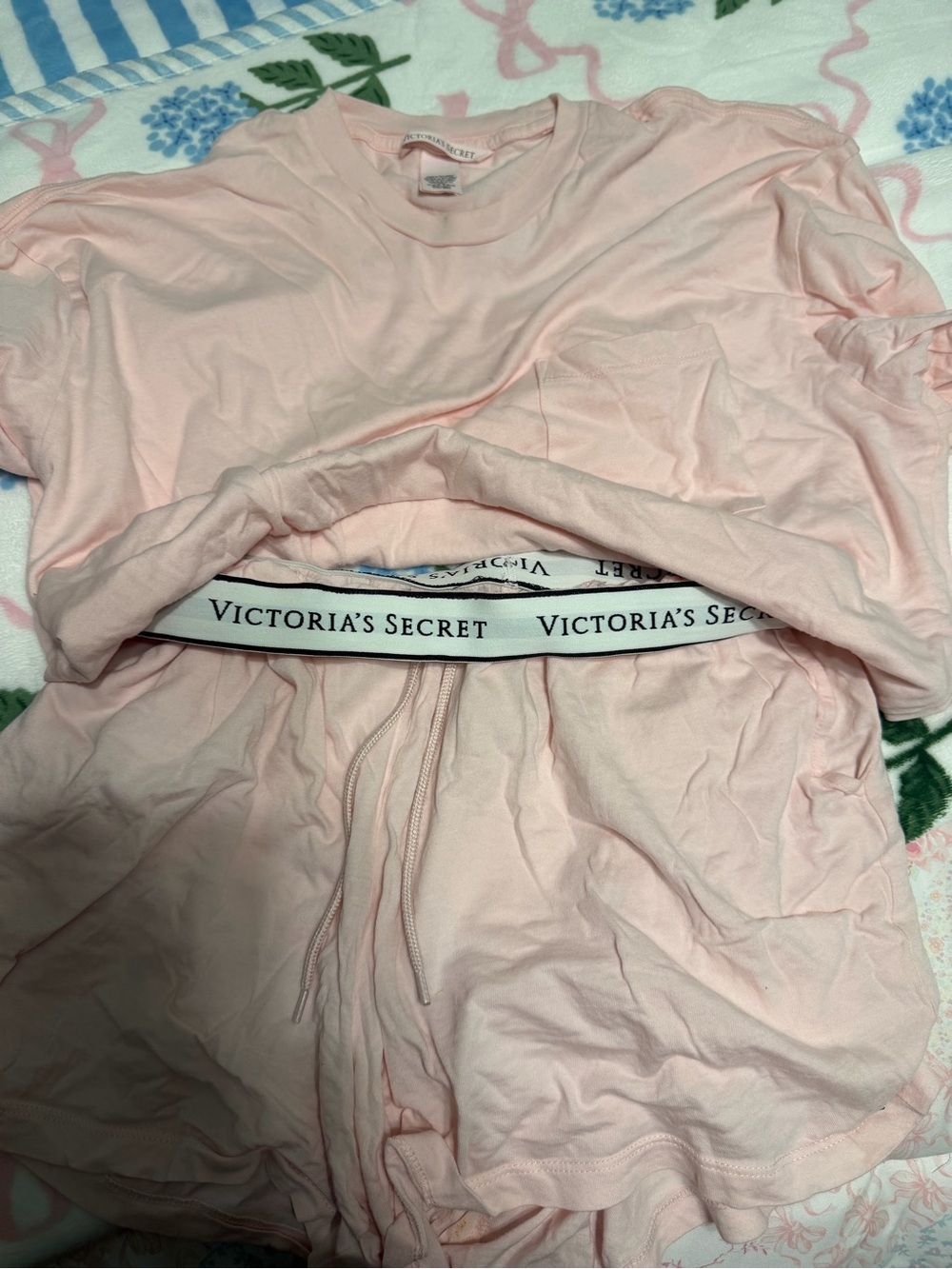 Victoria's Secret Pale Pink Lounge Short Set